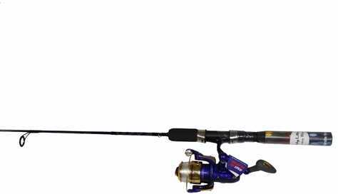 Master Roddy Lite Spincast And Reel Combo 4 Ultra Light 2Pc Blue DN485-WL
