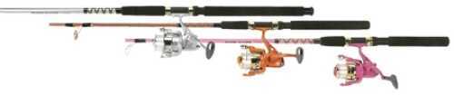 Master Lite Rod And Reel Combo 8' 2Pc S/W Pink DN508WL