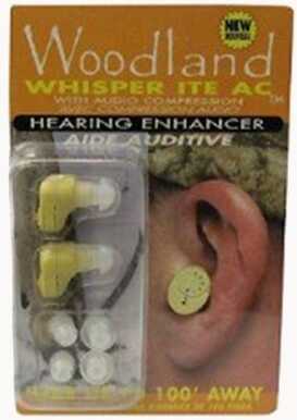 Woodland Whisper In The Ear Hearing Enhancer 2Pk WWITEAC