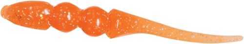 Bobby Garland Scent Wiggl'r 2.5" 18Pk Fluoro Oran Sprkle