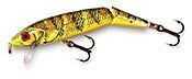 Rebel Jointed FloatIng Minnow 1/12Oz 1-3/4 In. Silver/Black