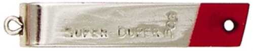 Luhr Jensen Super Duper 1 1/8 Inch 1/12 Oz Nickel/ Red Head