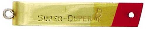 Luhr Jensen Super Duper 1.25 Inch 1/10 Oz Brass/ Red Head