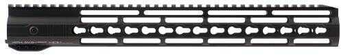 Hera 110507 IRS AR15 Rifle Aluminum Handguard with Keymod Black Hard Coat Anodized 15"