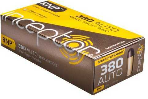 380 ACP 60 Grain FMJ 50 Rounds Inceptor Ammunition