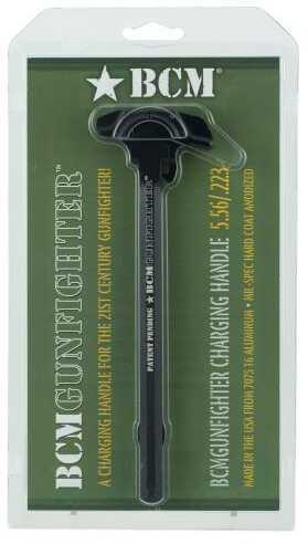 Bravo GFHMOD4B556 BCMGunfighter Medium Charging Handle 7075 T6 Aluminum Black Hardcoat Anodized