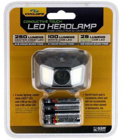 CYC 250 Lumen Headlamp Green Cob Led