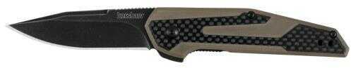 Kershaw Fraxion Tan 2.75" Ll W Clip