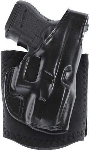 Galco Ankle Glove Holster Black RH Fits Honor Defense Guard S&W M&P Shield 45/9/40 and 2.0 9/40