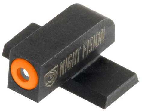 Night Fision SPR225001OGX Sight Front Square Top Springfield XD/XD(M)/XD-M2/XD-S/XD-E Tritium Green w/Oran