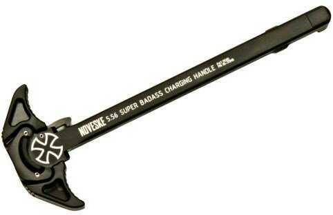 Noveske Super Badass AR-15 Charging Handle 5.56 NATO Ambidextrous Solid 7075-T6 Aluminum Hard Coat Anodized