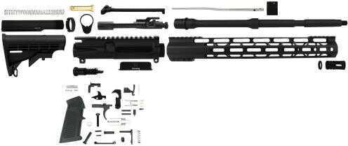 TacFire RK556LPK AR 5.56 NATO Rifle Build Kit with Lower Parts Kit 16" Black Parkerized Barrel