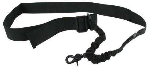 TacFire SL001B Single Point Sling Double Bungee 20"-30" x 1.25" Nylon Webbing Black