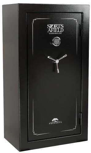 Sports Afield Preserve Gun Safe Electronic Keypad 59" H x 32" W 20" D (Exterior) Steel Black Texture