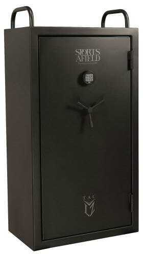 Sports Afield SA6033LZ Tactical LZ Gun Safe Electronic Keypad 59" H x 33" W 20" D (Exterior) Steel Black Ma