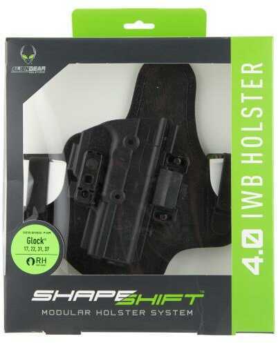 Alien Gear ShapeShift 4.0 Ruger LC380 IWB Holster Right Handed Synthetic Backer with Polymer Shell Black