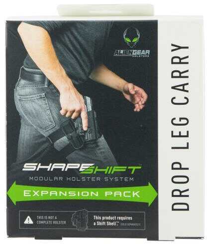 ALIEN GEAR HOLSTERS SSEPDL ShapeShift Drop Leg Carry Expansion Pack Injection Molded Polymer Black