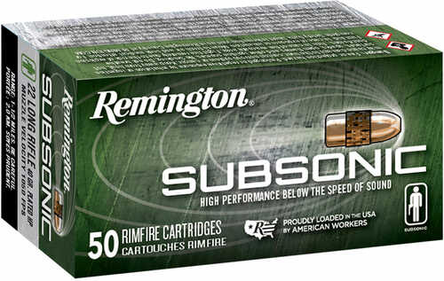 22 Long Rifle 40 Grain Hollow Point 100 Rounds Remington Ammunition