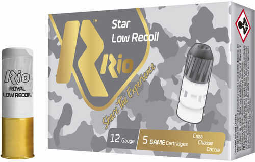RIO AMMUNITION RSL12 Royal Star 12 Gauge 2.75" Slug oz Shot 5 Bx/ 50 Cs