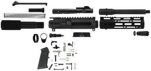 TacFire PK9MMLPK7 AR 9mm Luger AR Pistol Build Kit with 7.50" Black Nitride Barrel