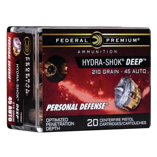FED PRM 45AUTO 210G HS DEEP JHP 20B