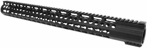 TacFire HG02308M1925 AR-10 Ultra Slim Handguard with M-LOK Aluminum Black Hard Coat Anodized 19.5"