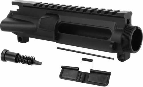TacFire UP01C AR-15 Stripped Upper Receiver Black Hardcoat Anodized