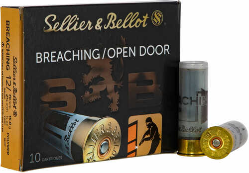 Sellier & Bellot Sb12Br Shotgun Breaching 12 Gauge 2.75" 1/2 Oz 10 Bx/ 25 Cs