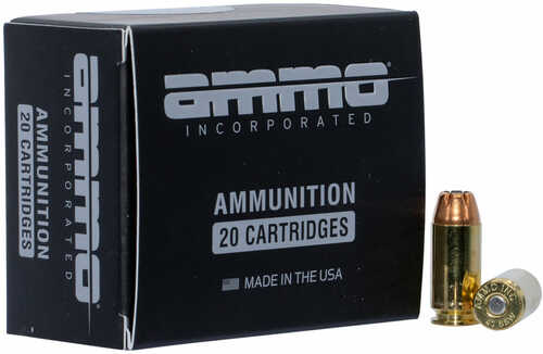 Ammo Inc Signature Defense 40 S&W 180 Grain Jacketed Hollow Point Bullet 20 Round Box 40180JHP-A20