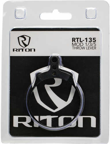RITON Optics 52506 135 Throw Lever 6061 T6 Aluminum Black