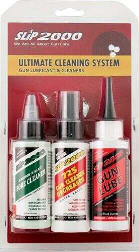 Slip 2000 Ultimate Cleaning System Gun Lube/725 Gun Cleaner/Carbon Killer 3 Pack