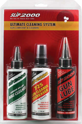 Slip 2000 (SPS Marketing) 60390 Ultimate Cleaning System 4 Oz Bottles