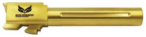 S3F Solutions for Glock 17 Drop In Match Grade Fluted Barrel in TiN (Gold)