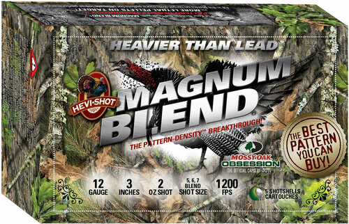 12 Gauge 3" Hevi-Shot 5 6 7 2 oz Rounds Shotgun Ammunition