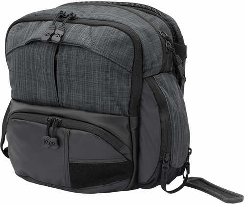 Vertx VTX5031HBK/GBK Essential Sling 2.0 Shooting Bag Nylon 11.5" H X 10" W X 6" D Heather Black