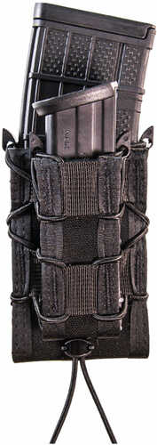 High Speed Gear Double Decker TACO Dual Magazine Pouch Molle Fits (1) Rifle and Pistol Hybrid Kyde