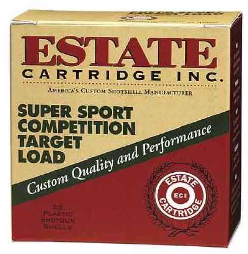 12 Gauge 2-3/4" Lead #8  1-1/8 oz 25 Rounds Estate Shotgun Ammunition