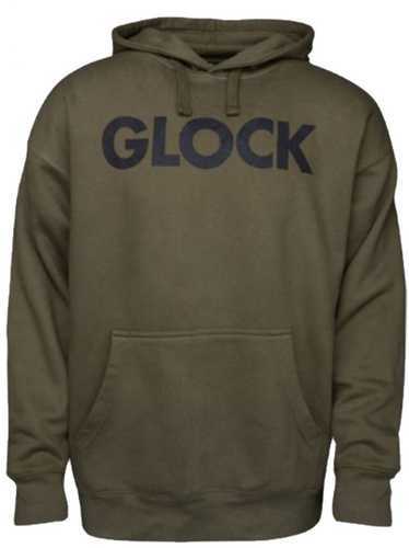 Glock AP95789_New Traditional Hoodie OD Green Durable Soft Fabric Long Sleeve Large
