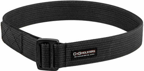 C&G Holsters 550100 EDC Belt Black 4088 Type-13 Webbing Extra-Large (39-42)