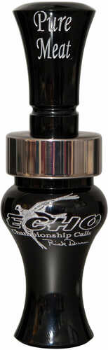 Echo Calls, Inc 79019 Pure Meat Ducks Double Reed Black Acrylic