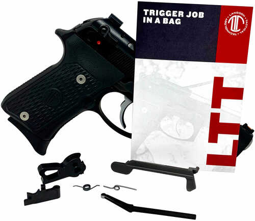 LANGDON Tactical Tech  Trigger Job In A Bag Beretta 92, 96, M9 Not A1 Black Single/Double Curved Elite Hammer