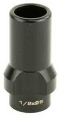 Griffin Armament 3L1228 3 Lug 9mm Luger 1/2"-28 tpi 17-4 Stainless Steel Black Melonite QPQ