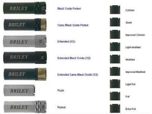 BRILEY 12 Gauge Choke Tube Extended Rem Cylinder