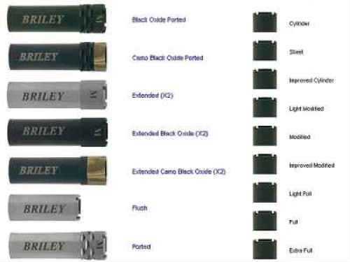 BRILEY 12 Gauge Choke Tube Extended Optima Plus Beretta Light Full