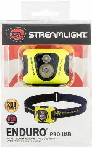 SL ENDURO PRO HDLGT 200L RECHRG YEL