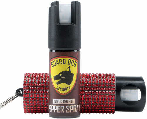 Guard Dog Security BLING It On Red Pepper Gem/BLING Key Red