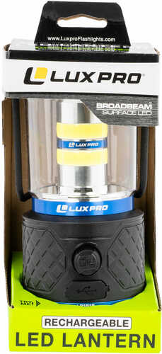 Simple Products Corp Lp1512 Broadbeam Rechargeable Lantern 1100/1175 Lumens Black Lithium Ion