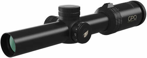 German Precision Optics R500 Passion 5X Matte Black 1-5x24mm 30mm Tube Illuminated 4 Reticle