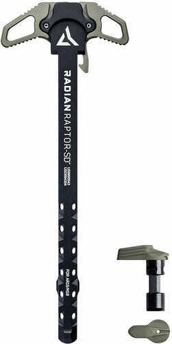 Radian Weapons R0669 Raptor-Sd Charging Handle With Talon Safety AR-15 M16 OD Aluminum