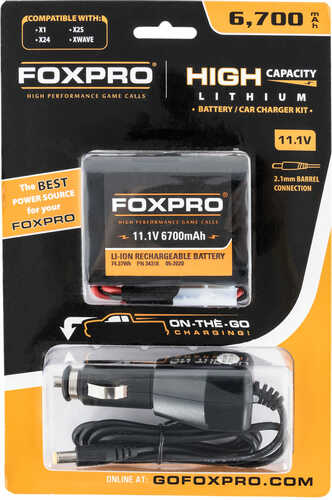 Foxpro High Cap Battery/Charger